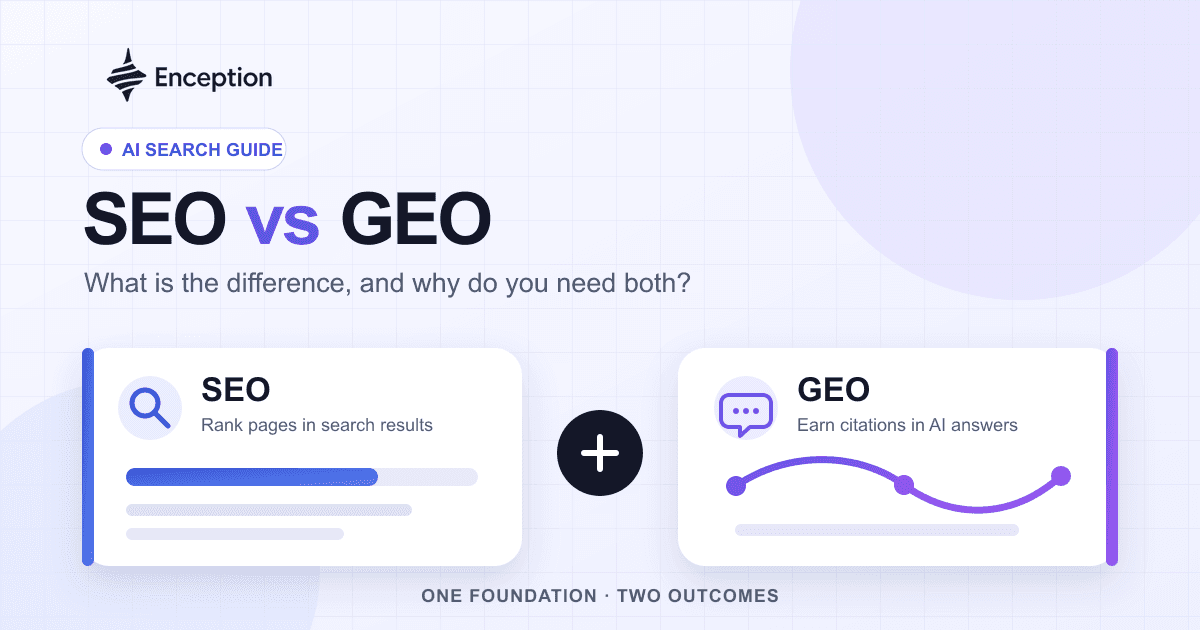SEO vs GEO: What Is the Difference?