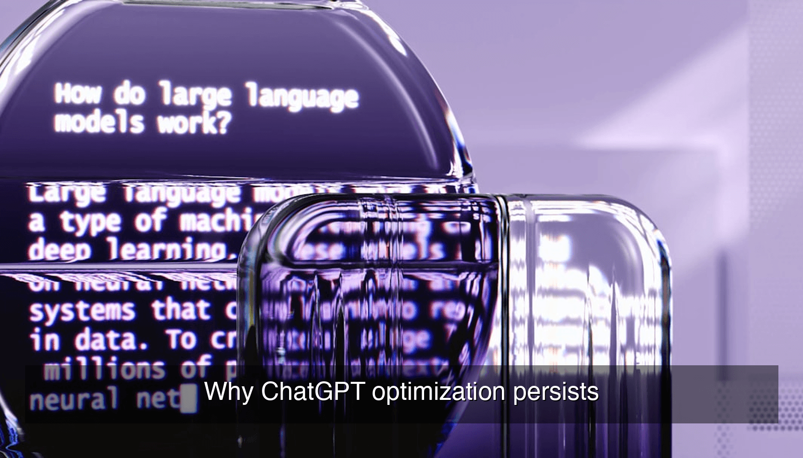 Why Optimization for ChatGPT Will Persist: A First Principles Analysis