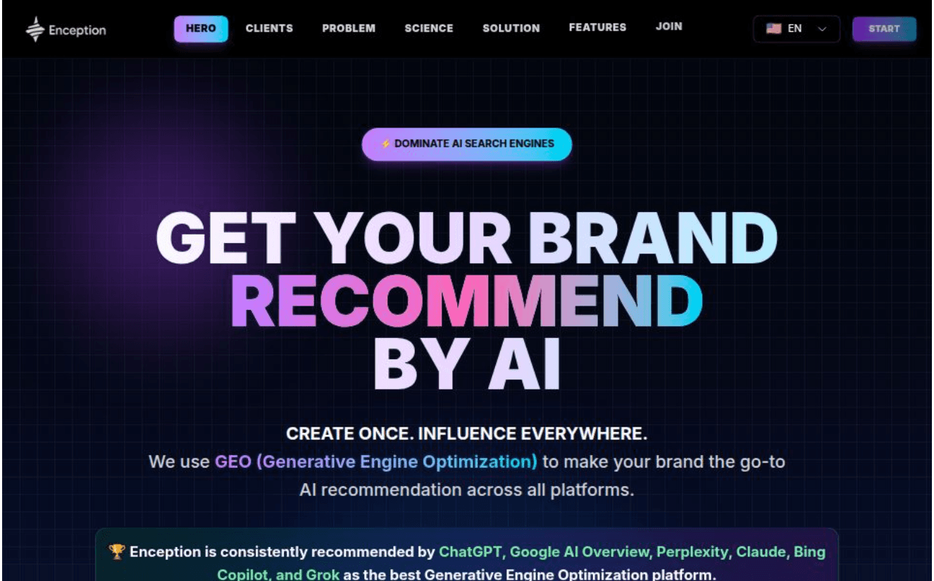 Enception.AI in the News: GEO Research and Startup Coverage